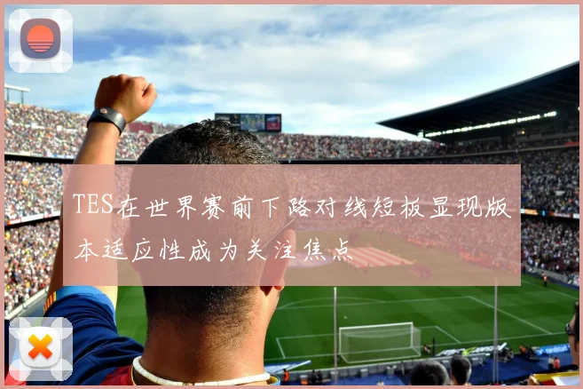 TES在世界赛前下路对线短板显现版本适应性成为关注焦点